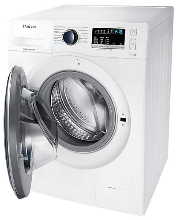 Masina de spalat Samsung WW60K40G09WDLP 6 kg / 1000 rot/min / A+++ / Alb photo 6