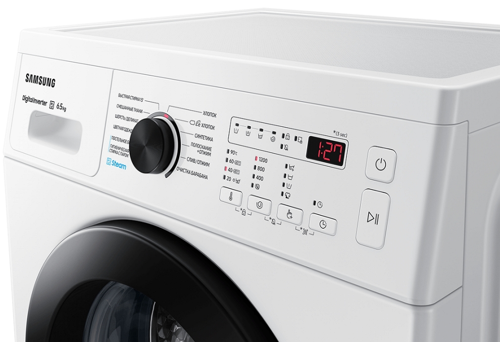 Стиральная машина Samsung WW65A4S20CELP 6.5 кг / 1200 об/мин / A+++ / Белый photo 4