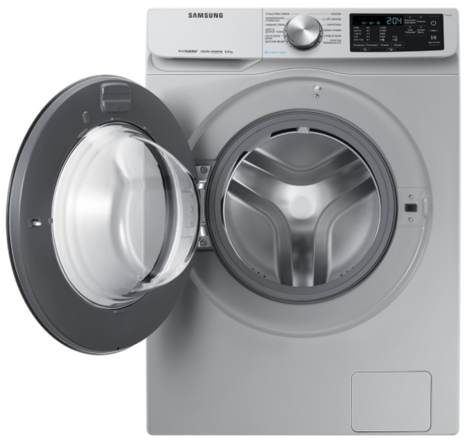 Стиральная машина Samsung WW80R42LXESDLP 8 кг / 1200 об/мин / A / Cерый photo 8