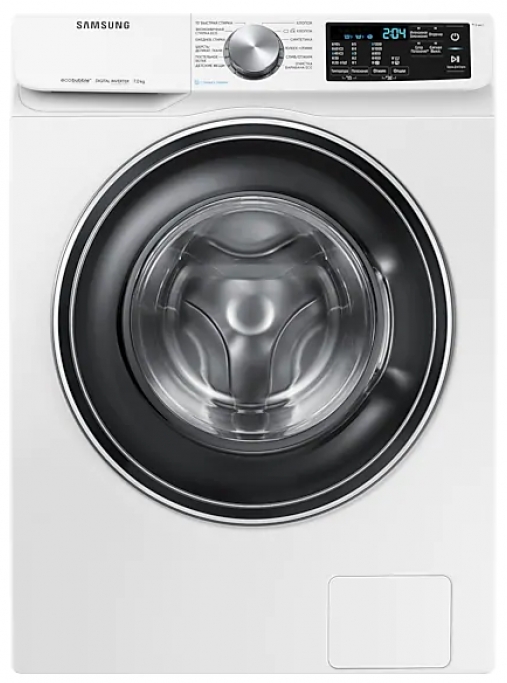 Стиральная машина Samsung WW80R42LXEWDLP 8 кг / 1200 об/мин / A / Белый photo 1