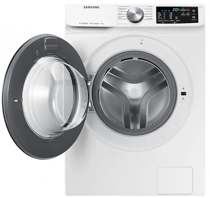 Стиральная машина Samsung WW80R42LXEWDLP 8 кг / 1200 об/мин / A / Белый photo 2