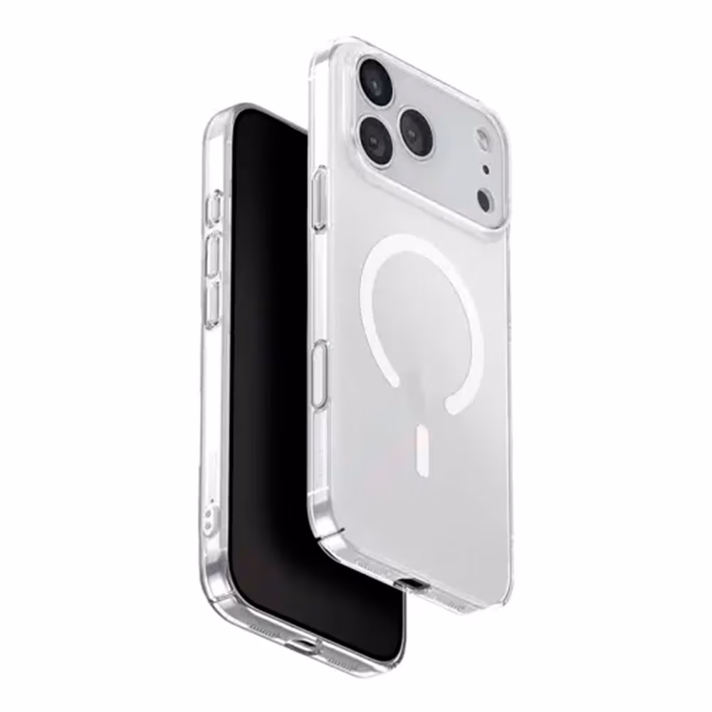 Husa Uniq iPhone 17 Pro Hybrid Magclick Airsuit, Glossy Clear