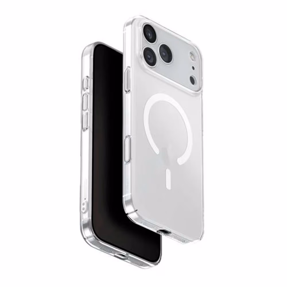 Чехол Uniq iPhone 17 Pro Max Magclick Charging Airsuit Case, Glossy Clear