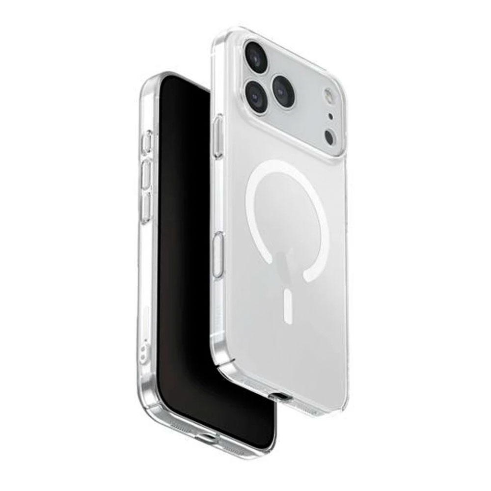 Чехол Uniq iPhone 17 Pro Max Magclick Charging Airsuit Case, Glossy Clear photo 1
