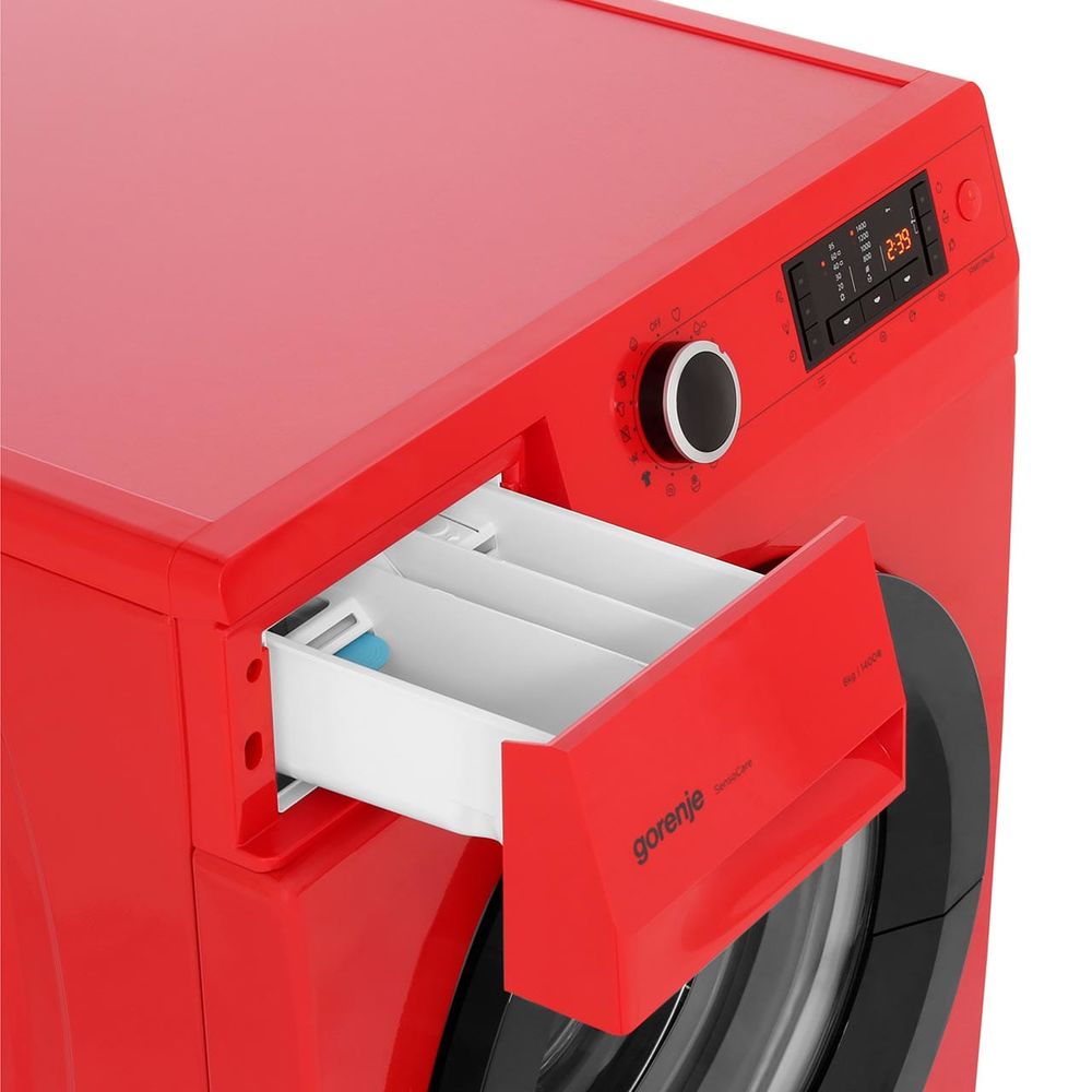 Стиральная машина Gorenje W8543LR 8 кг / 1400 об/мин / A+++ / Красный photo 4