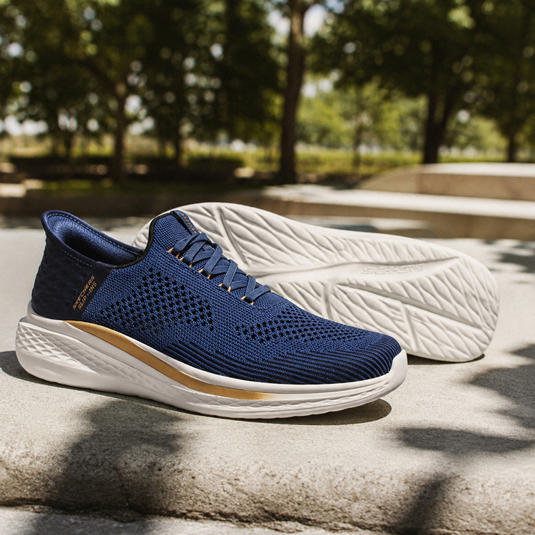 Incaltaminte Sport Skechers SLADE - QUINTO pt Barbati / 44 / Albastru photo 7