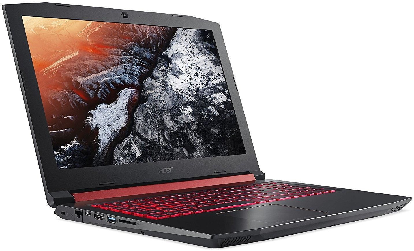 Ноутбук Acer Nitro 5 Nitro AN515-31(NH.Q2XEU.001) Shale Black 15.6” / 8 ГБ / 1024 ГБ / Core i5 / GeForce MX150 / Чёрный с красным photo 2