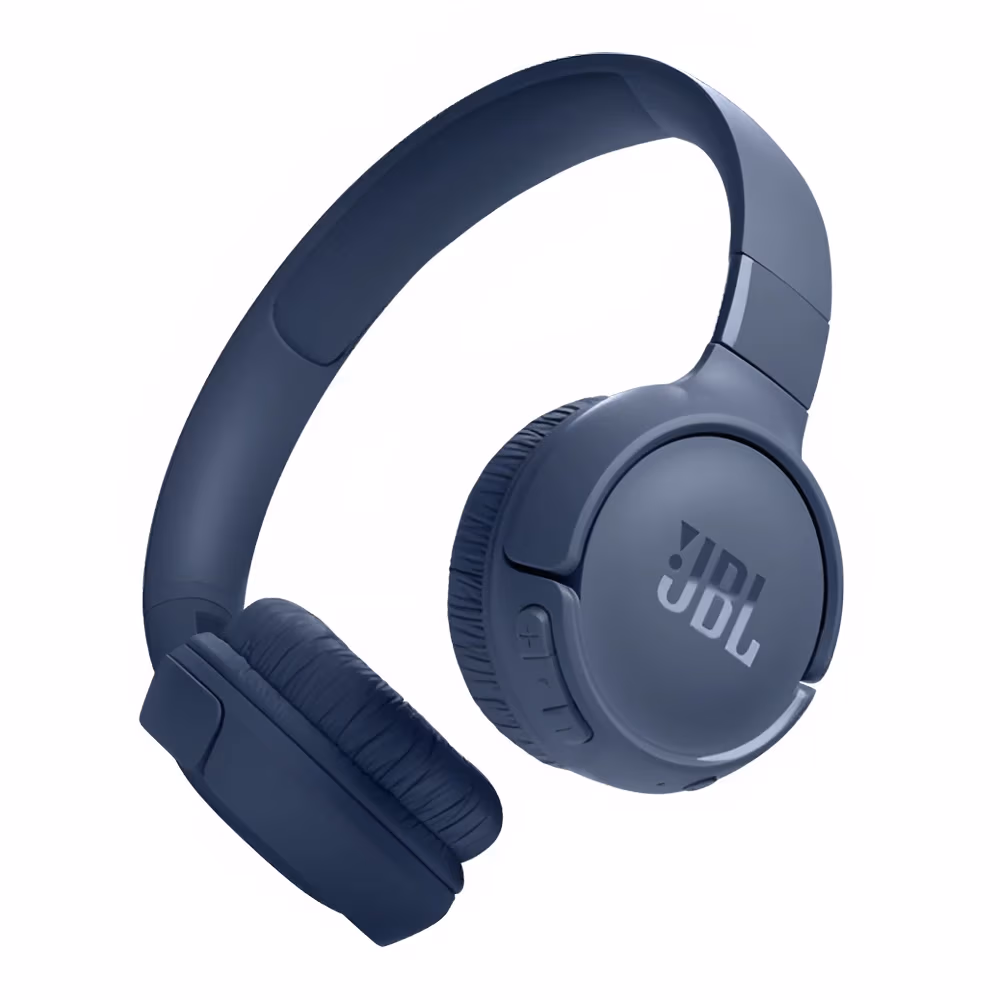 JBL On-Ear Headphones with MIC Bluetooth Tune 520BT, Blue 