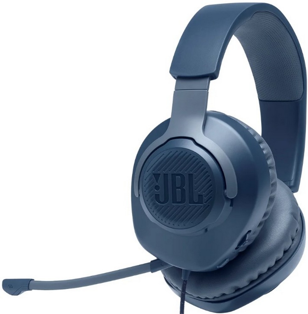 Наушники JBL Quantum 100 Синий Проводные / Игровой / Синий photo 3