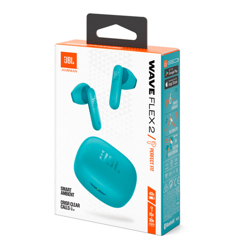 Наушники JBL Wave Flex 2 Blue photo 11
