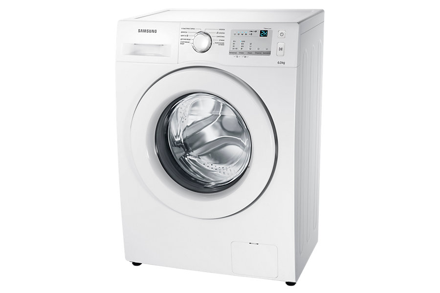 Стиральная машина Samsung WW60J3083LW 6 кг / 1000 об/мин / A++ / Белый photo 5