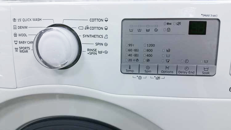 Стиральная машина Samsung WW60J3283LW 6 кг / 1200 об/мин / A++ / Белый photo 2