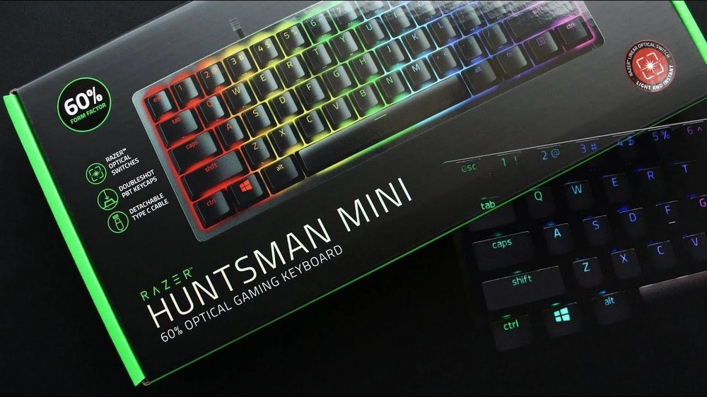 Клавиатура проводная  Razer Huntsman Mini