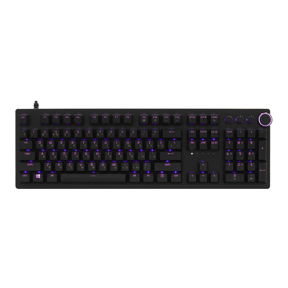 Tastatura cu fir Razer Huntsman V2 (RZ03-03930300-R3M1) / Mecanica photo 1 Tastatura cu fir Razer Huntsman V2 (RZ03-03930300-R3M1) / Mecanica photo 1