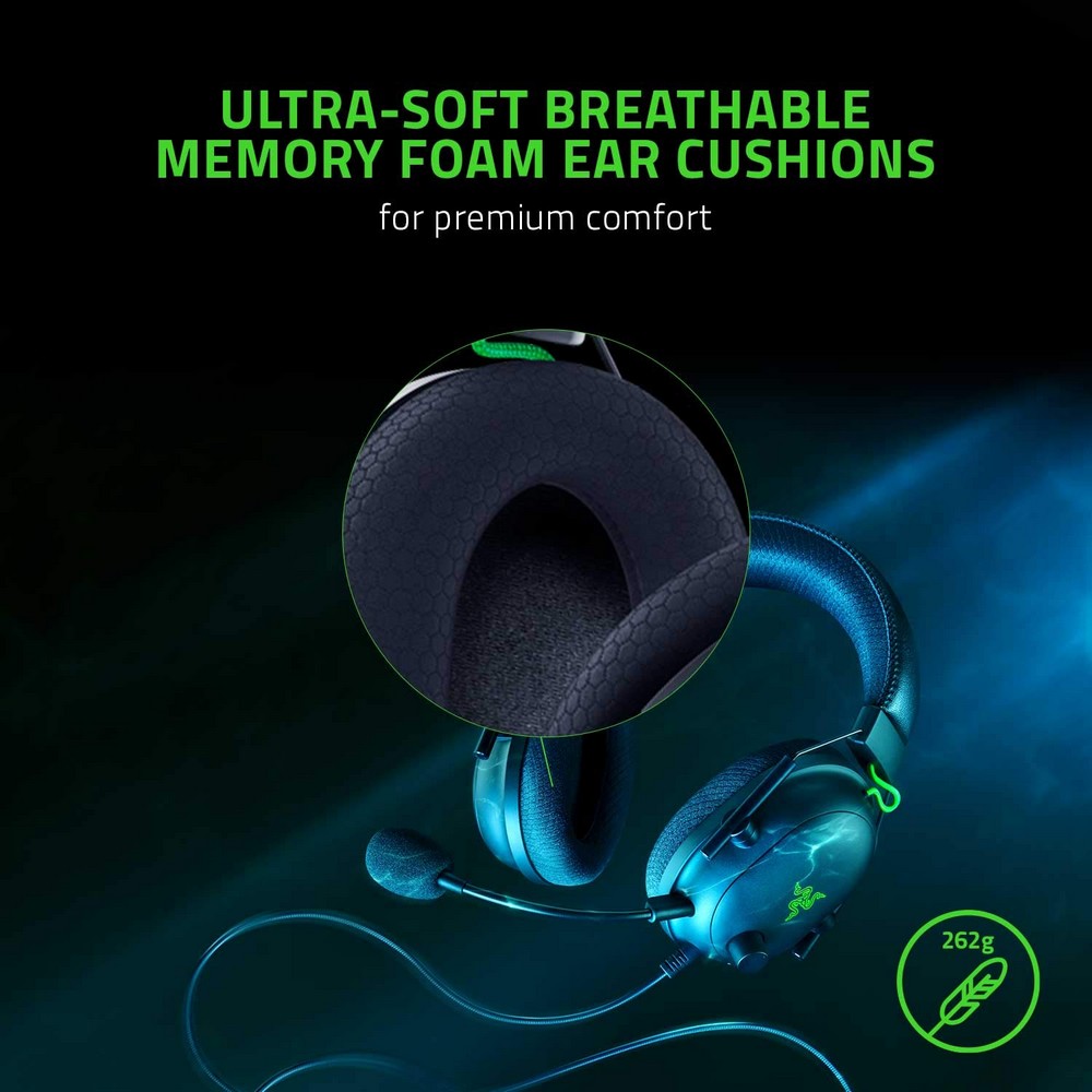Наушники Razer Черный с зеленым Проводные / Игровой / Черный с зеленым photo 5