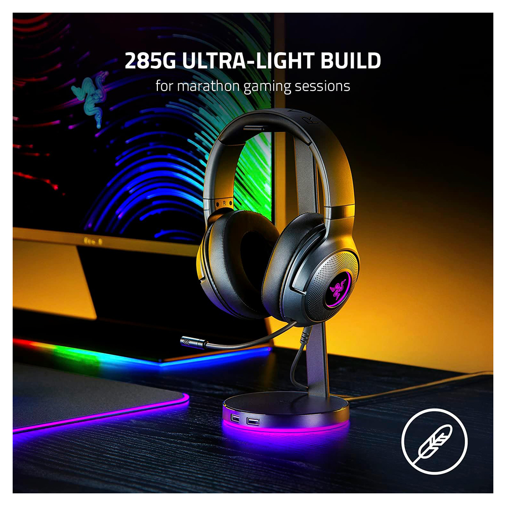 Căști Razer Kraken V3 X Black Cu fir / Gaming / Black photo 7