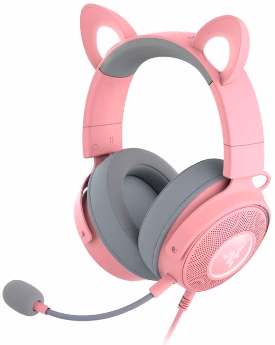 Наушники Razer Kraken Kitty v2 Pro Quartz (RZ0404510200R3M1) 