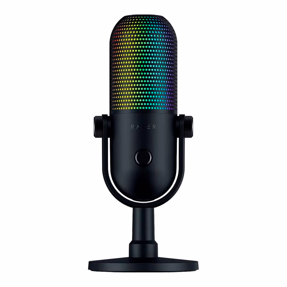Microfon PC Razer Seiren V3 Chroma 32-Bit DSP Black