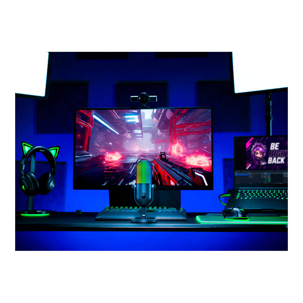 Microfon PC Razer Seiren V3 Chroma 32-Bit DSP Black photo 7