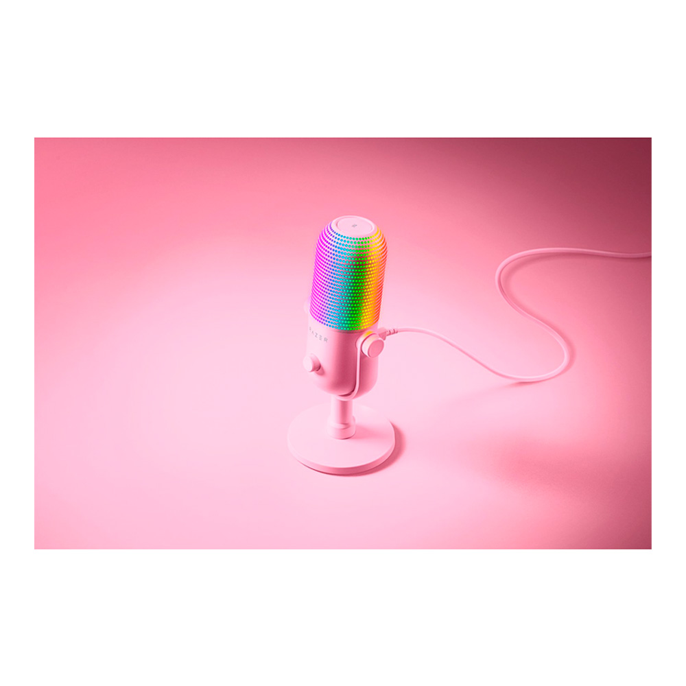 Microfon PC Razer Seiren V3 Chroma 32-Bit DSP Quartz Edition photo 5