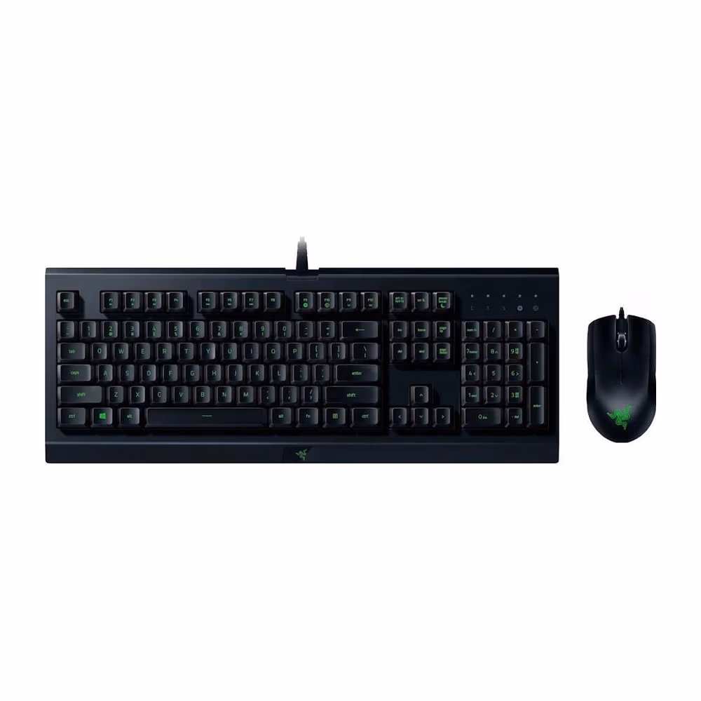Tastatura + mouse cu fir Razer Cynosa Lite & Razer Abyssus Lite Bundle