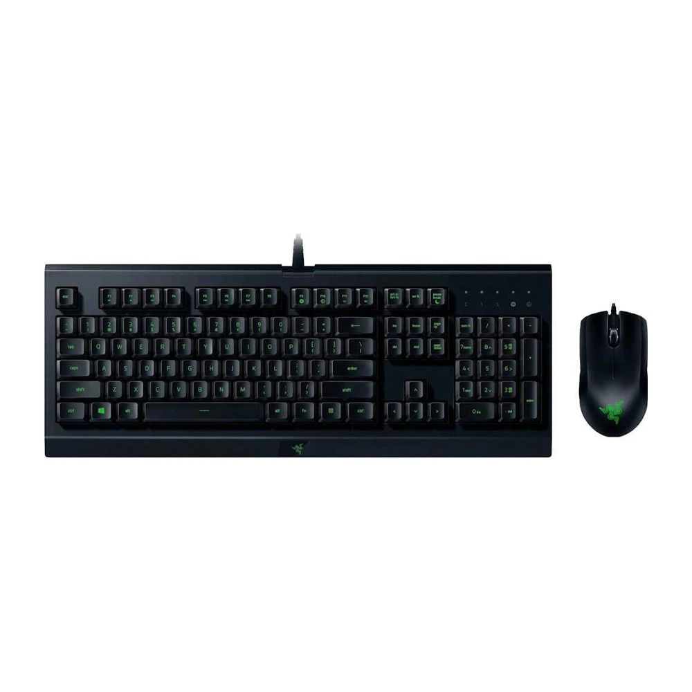 Tastatura + mouse cu fir Razer Cynosa Lite & Razer Abyssus Lite Bundle