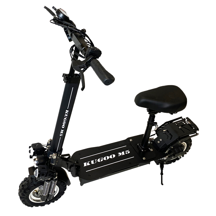 Электрический самокат Kugoo M5 / 1000 Вт / 60 км / 55 км/ч / Черный photo 2