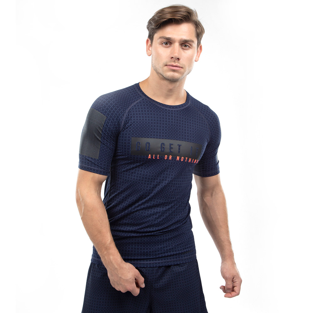 Tricou bărbătesc Demix 2XL Albastru photo 2