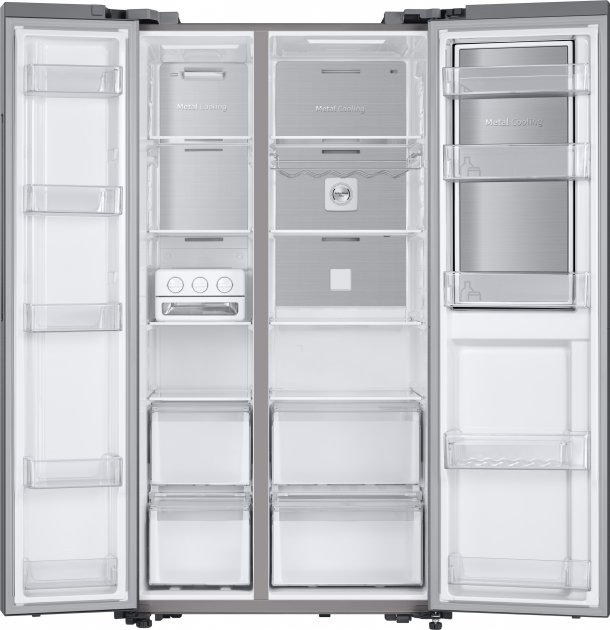 Холодильник Side-by-Side Samsung RH62A50F1M9 / 640 л / 178 см / A+ / Серый photo 7