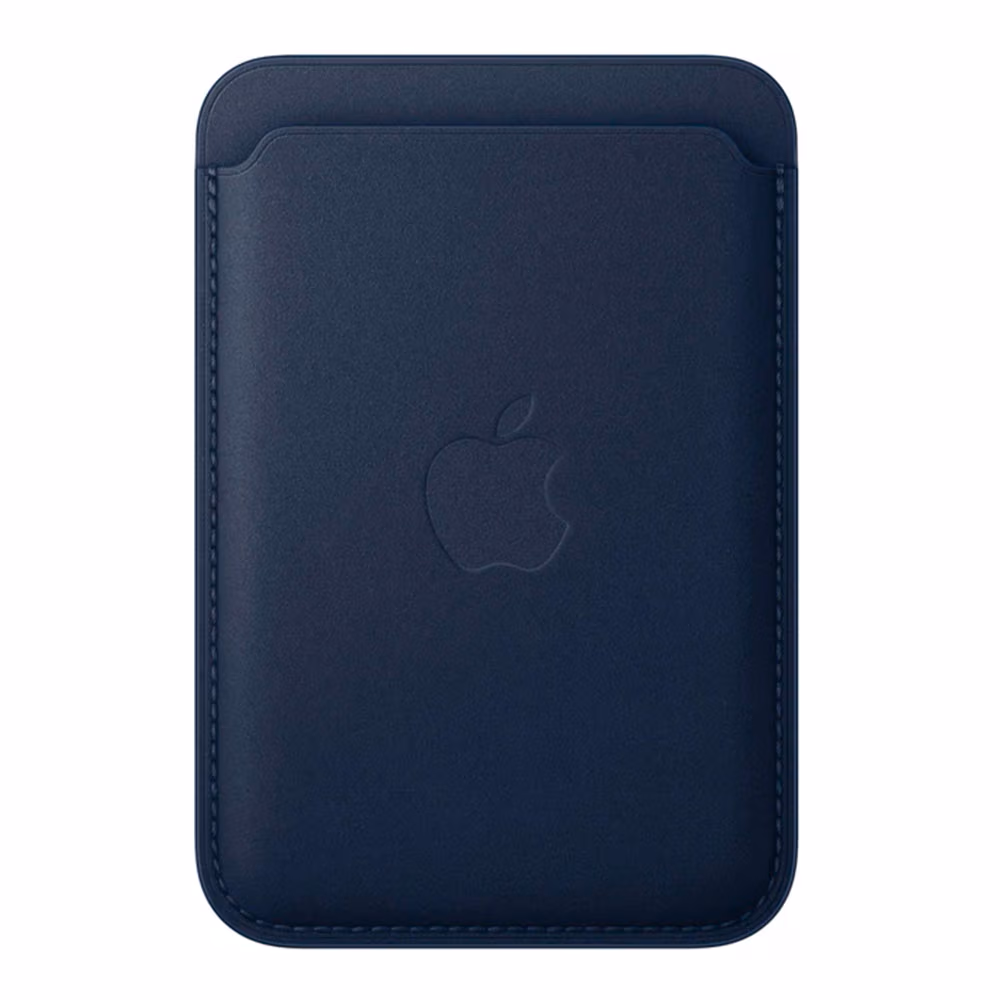 Husa-portmoneu Apple FineWoven Wallet with MagSafe - Deep Blue (MA6X4ZMA) 