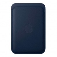 Husa-portmoneu Apple FineWoven Wallet with MagSafe - Deep Blue (MA6X4ZMA) thumbnav 1
