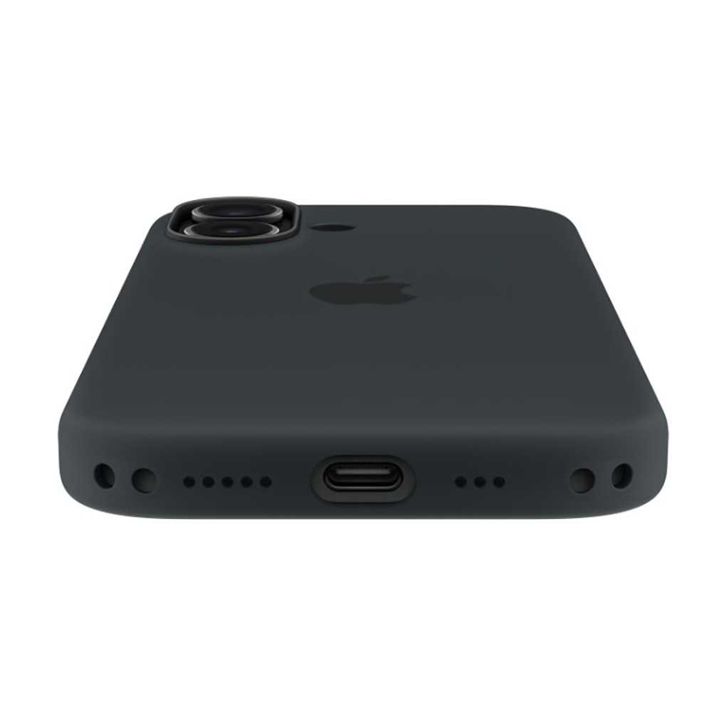 Чехол Apple iPhone 17 Silicone Case with MagSafe, Black (MGF14ZMA) photo 7