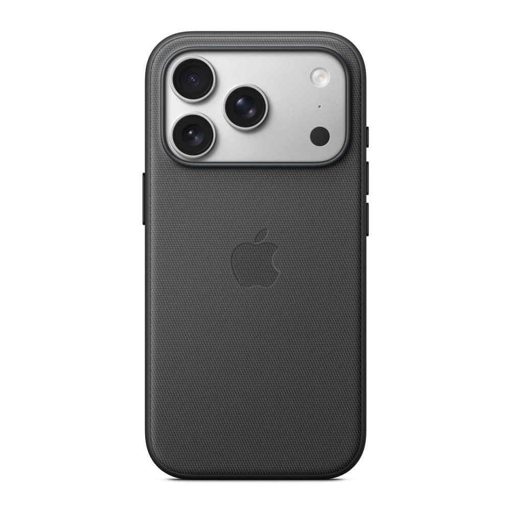 Чехол Apple iPhone 17 Pro TechWoven Case with MagSafe, Black (MGF34ZMA) photo 1