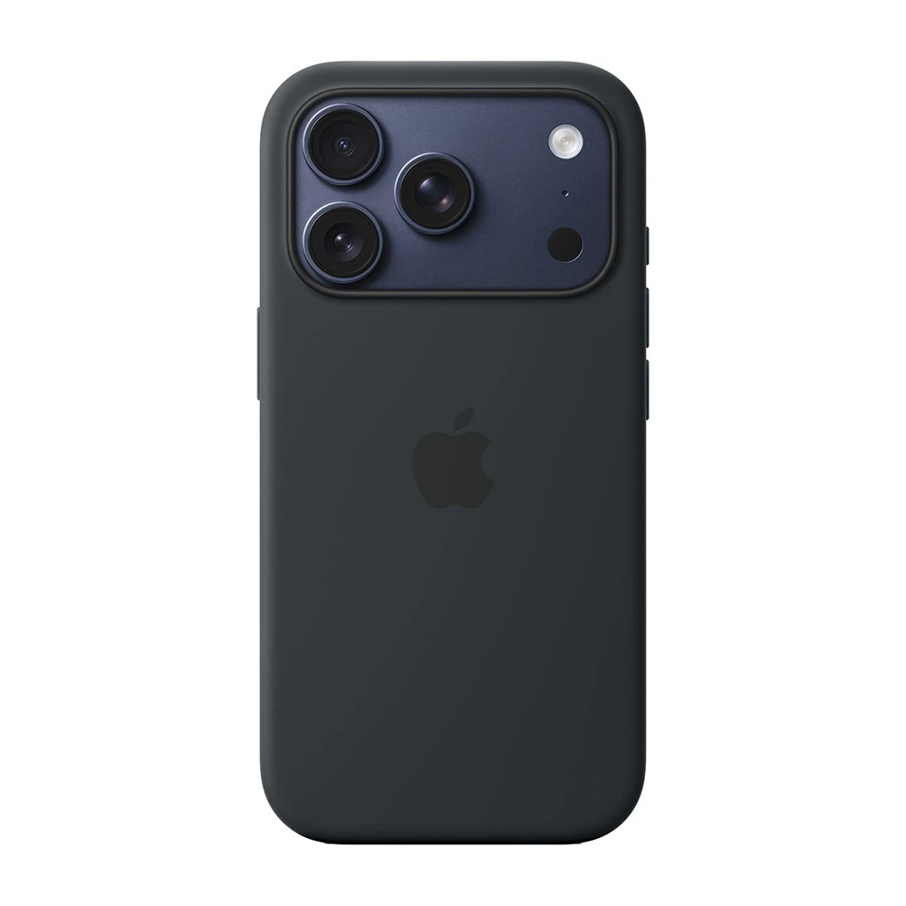 Чехол Apple iPhone 17 Pro Silicone Case with MagSafe, Black (MGFK4ZMA) photo 1 Чехол Apple iPhone 17 Pro Silicone Case with MagSafe, Black (MGFK4ZMA) photo 1