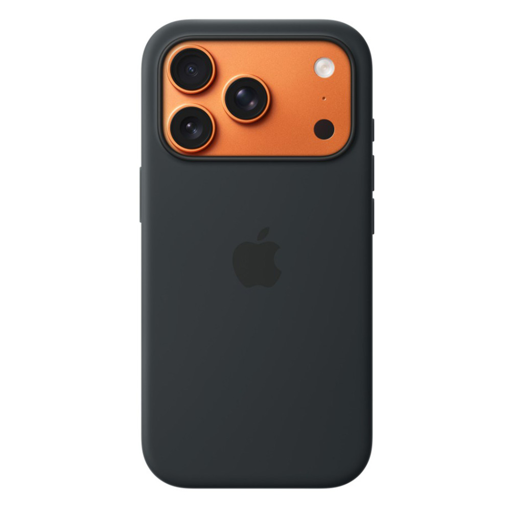 Чехол Apple iPhone 17 Pro Silicone Case with MagSafe, Black (MGFK4ZMA) photo 2