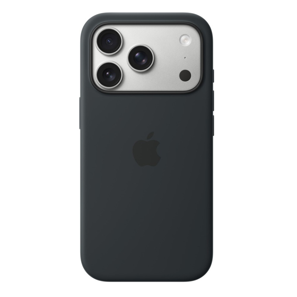 Чехол Apple iPhone 17 Pro Silicone Case with MagSafe, Black (MGFK4ZMA) photo 3