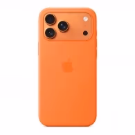 Husa Apple iPhone 17 Pro Max Silicone Case with MagSafe, Orange (MGFL4ZMA)