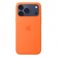 Чехол Apple iPhone 17 Pro Max Silicone Case with MagSafe, Orange (MGFL4ZMA) thumbnav 2