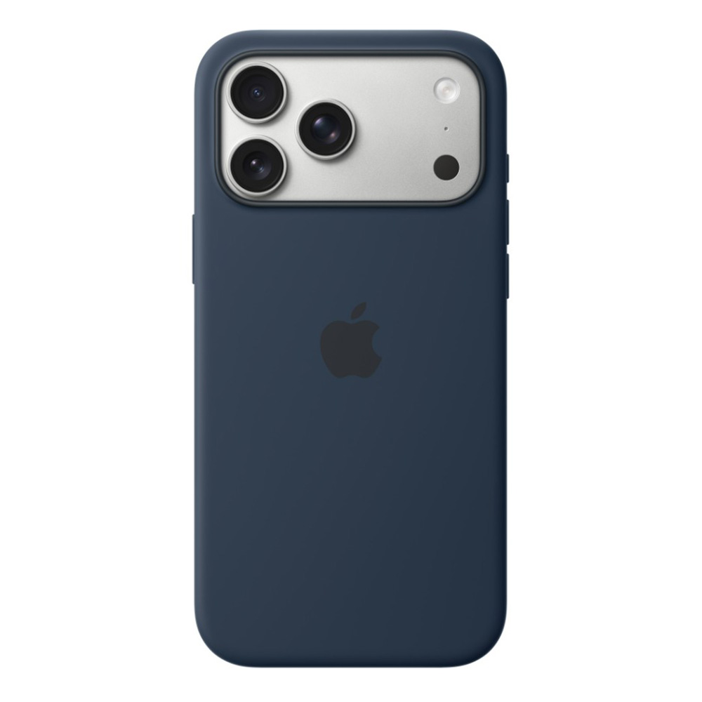Husa Apple iPhone 17 Pro Max Silicone Case with MagSafe, Midnight (MGFP4ZMA)                                                                      photo 2
