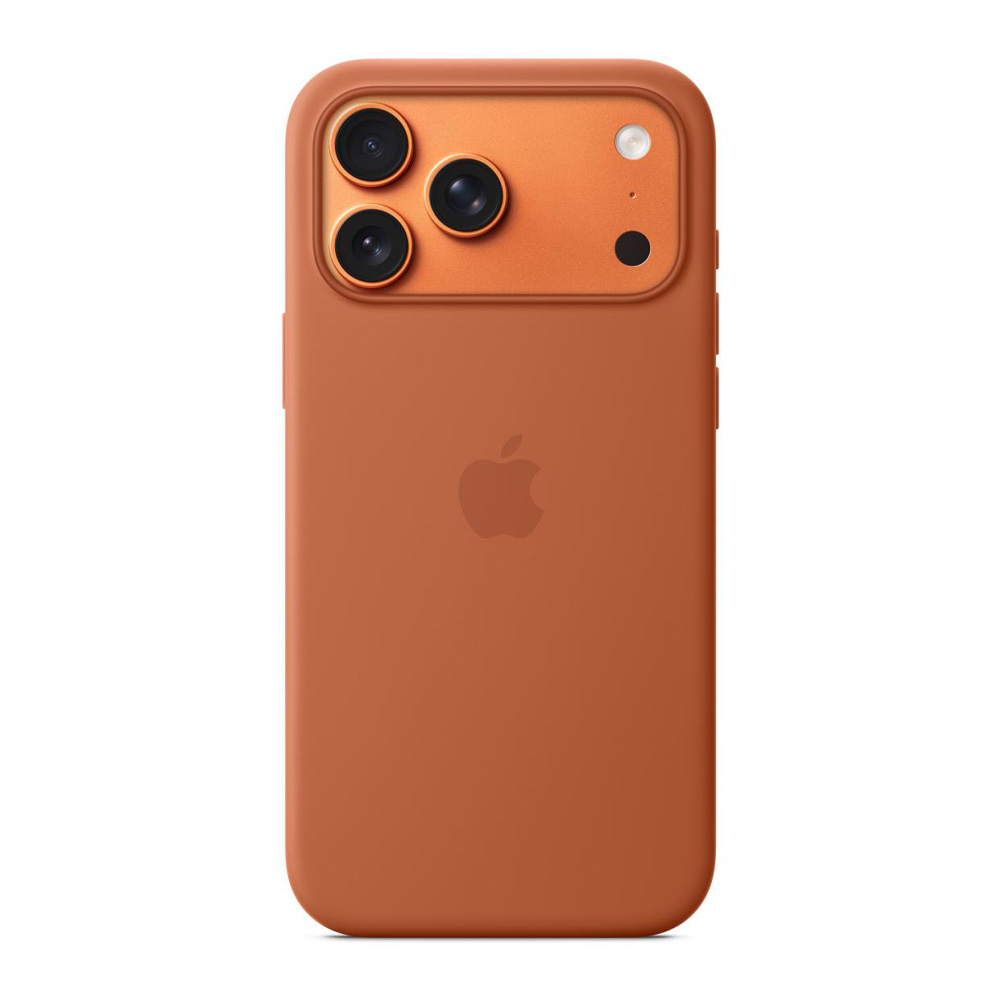 Husa Apple iPhone 17 Pro Max Silicone Case with MagSafe, Terra Cotta (MGFQ4ZMA) photo 1