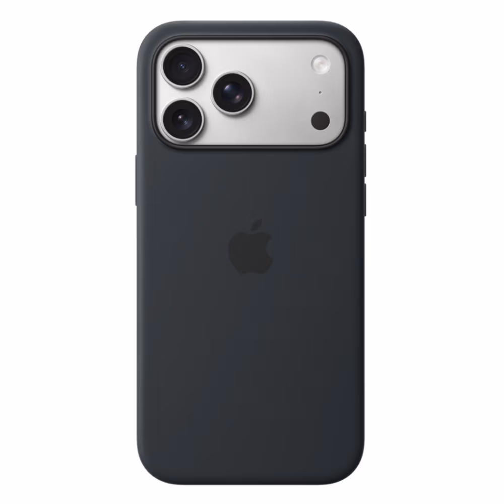 Husa Apple iPhone 17 Pro Max Silicone Case with MagSafe, Black (MGFR4ZMA) 