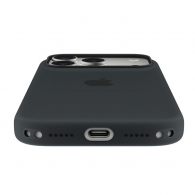 Husa Apple iPhone 17 Pro Max Silicone Case with MagSafe, Black (MGFR4ZMA) thumbnav 5
