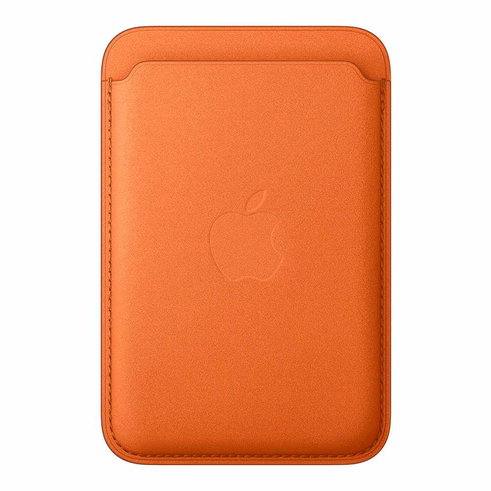 Husa-portmoneu Apple FineWoven Wallet with MagSafe - Fox Orange (MGH64ZMA) 