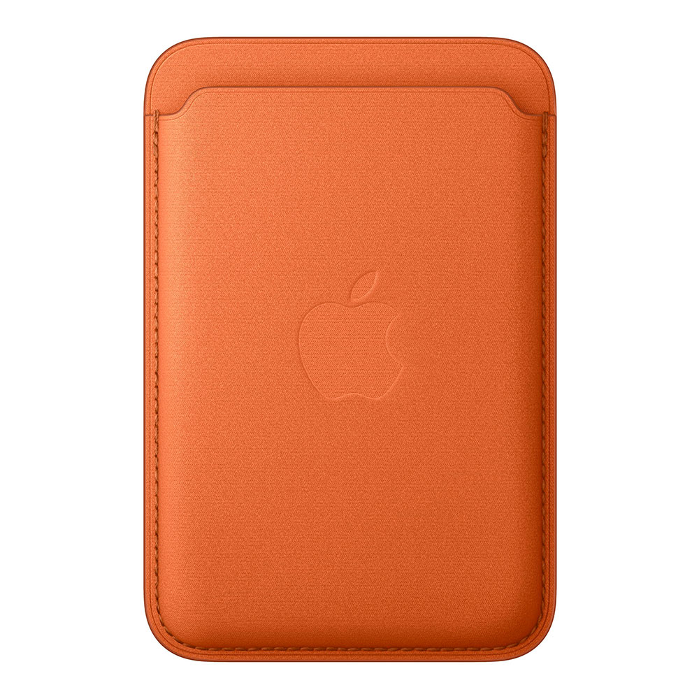 Чехол-бумажник Apple FineWoven Wallet with MagSafe - Fox Orange (MGH64ZMA) photo 1 Чехол-бумажник Apple FineWoven Wallet with MagSafe - Fox Orange (MGH64ZMA) photo 1