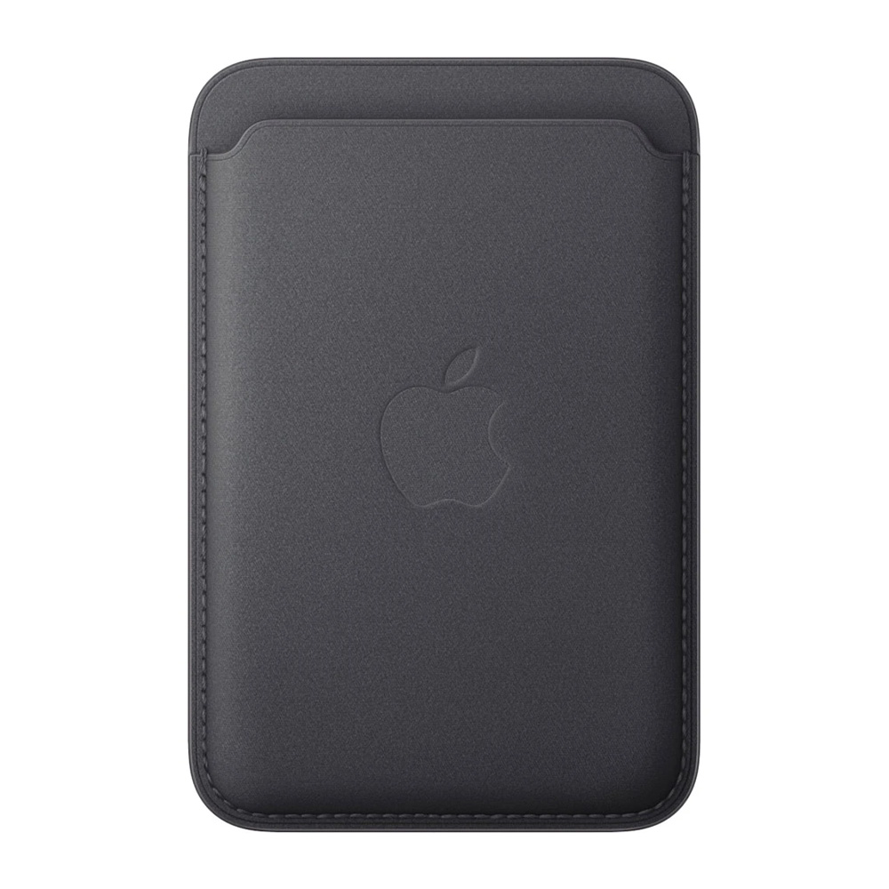 Чехол Apple iPhone FineWoven Wallet with MagSafe, Black (MGHA4ZMA) photo 1 Чехол Apple iPhone FineWoven Wallet with MagSafe, Black (MGHA4ZMA) photo 1