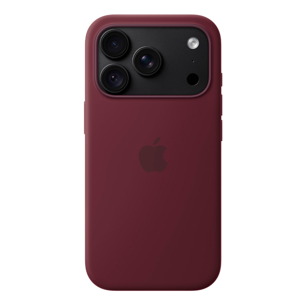 Husa Apple iPhone 18 Pro Silicone Case with MagSafe - Burgundy (MK8U4ZM/A) photo 4