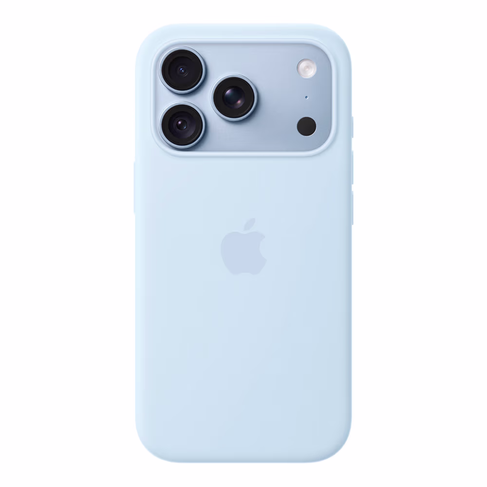 Husa Apple iPhone 18 Pro Silicone Case with MagSafe - Crisp Blue (MK8W4ZM/A)