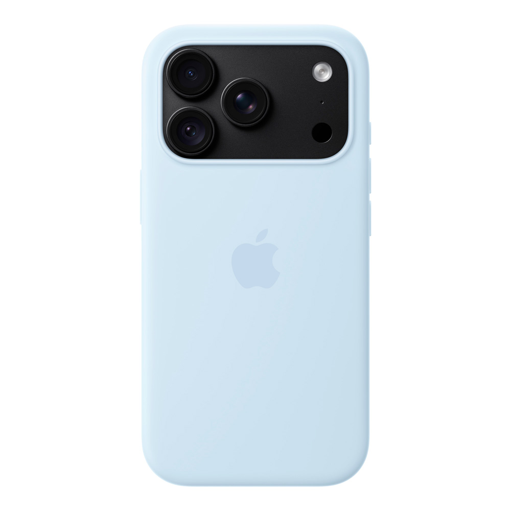 Husa Apple iPhone 18 Pro Silicone Case with MagSafe - Crisp Blue (MK8W4ZM/A) photo 4