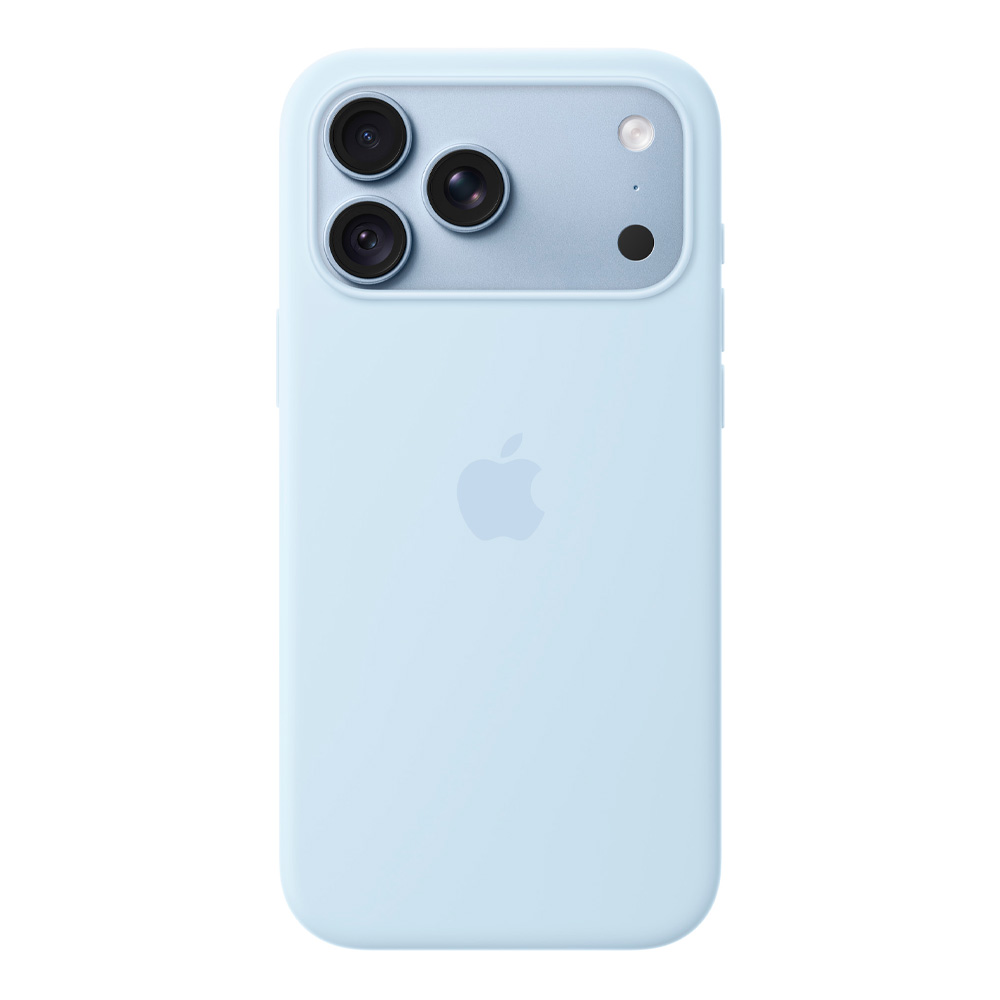 Husa Apple iPhone 18 Pro Max Silicone Case with MagSafe - Crisp Blue (MK934ZM/A) photo 1