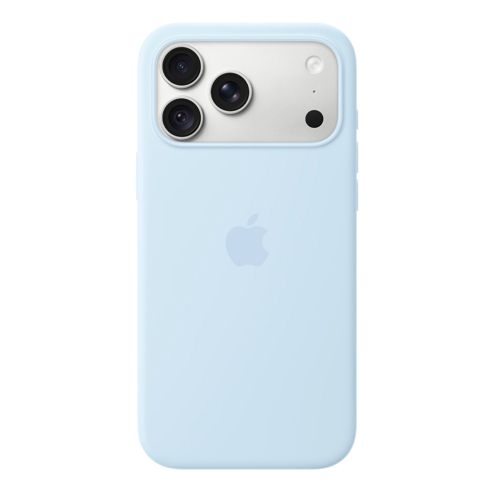 Husa Apple iPhone 18 Pro Max Silicone Case with MagSafe - Crisp Blue (MK934ZM/A) photo 3